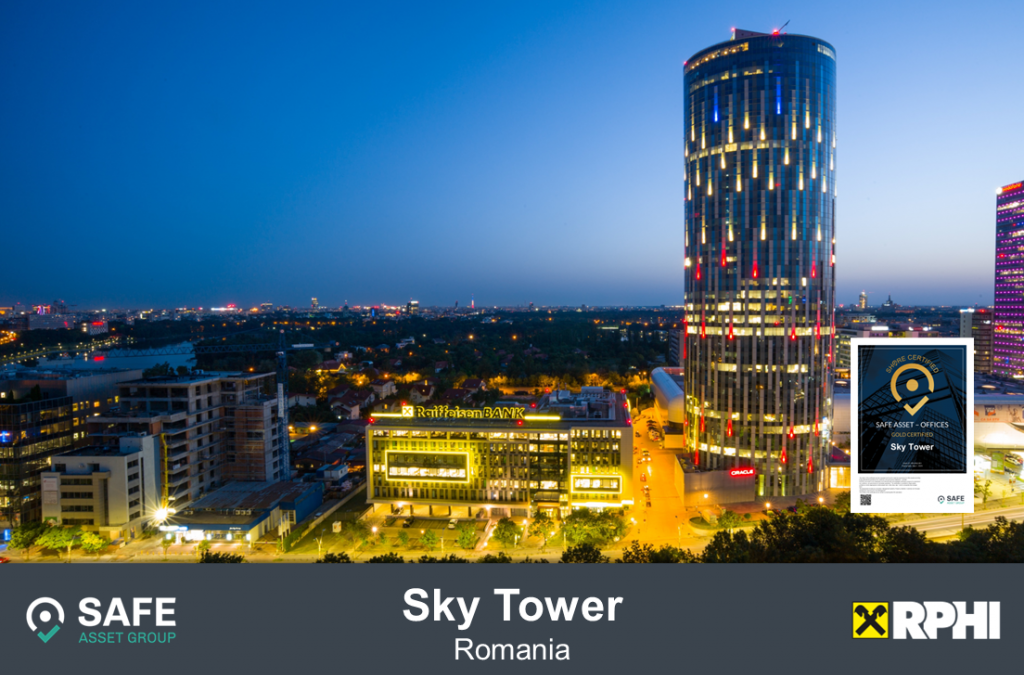 Sky Tower receives SHORE Gold!